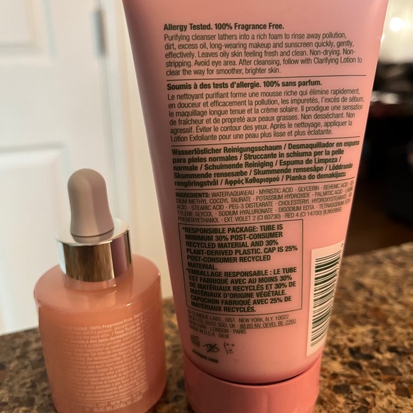 Clinique all about clean cleanser moisture surge active glow serum - Picture 2 of 2